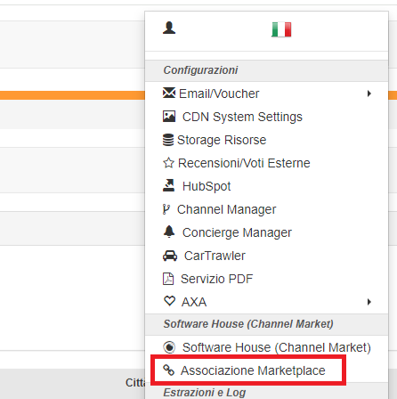 Associare anagrafica TO (Marketplace) ad un integratore1